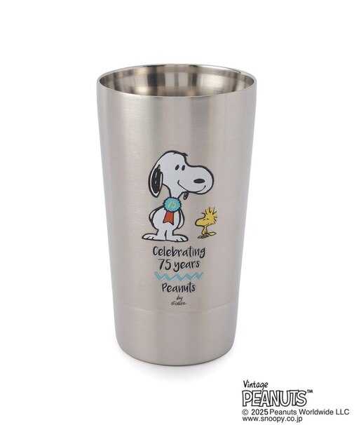 【ワンズテラスオリジナル】SNOOPY 二重タンブラー メダル 350ml