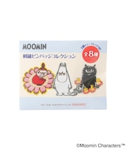 ◆MOOMIN ピンバッジ 刺繍 ムーミン80th