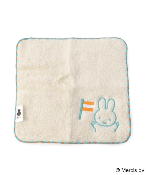 ◆Dick Bruna miffy ふわふわ刺繍ハンカチーフ