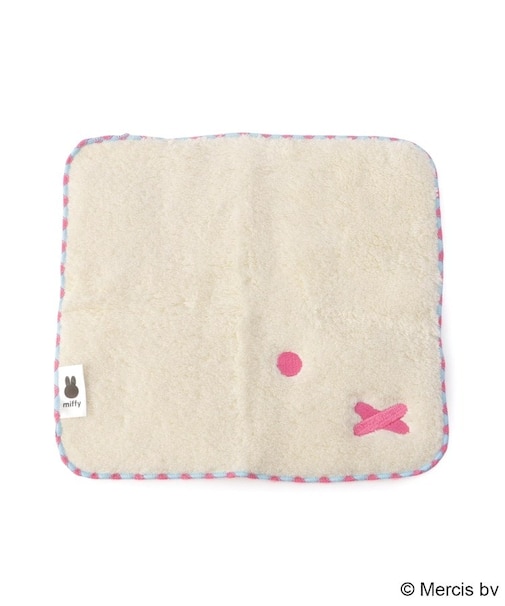 ◆Dick Bruna miffy ふわふわ刺繍ハンカチーフ