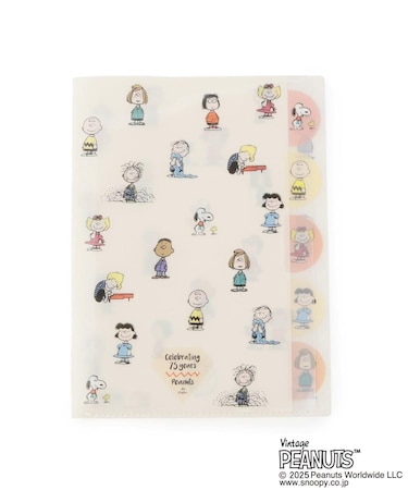 ◆【ワンズテラスオリジナル】SNOOPY ダイカットクリアファイル 5P