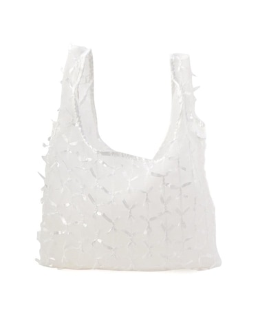 ◆JOUET ジョエット チュールエコバッグ リボン