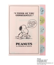 ◆SNOOPY ダイカットクリアファイル 5P