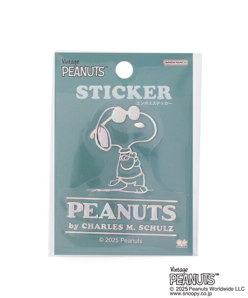 ◆SNOOPY エンボスステッカー