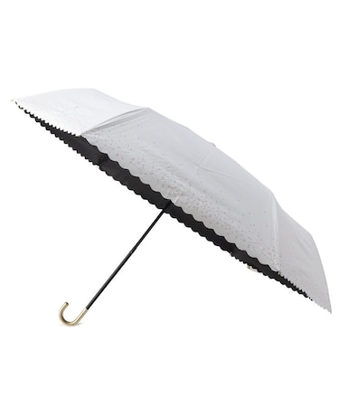 【晴雨兼用/UV】Wpc. 遮光グリッターハート 折傘