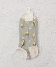 ◆あなたに優しい 逆スパレモンフラワー アンクルソックス