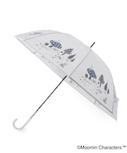 MOOMIN 半透明長傘 ピクニック柄