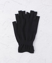 【ひんやり】絹屋 内側シルク指切りアームカバー ショート