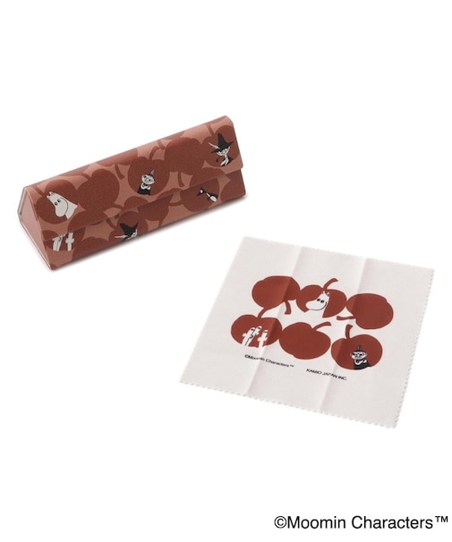 MOOMIN クロス付き折りたたみメガネケース