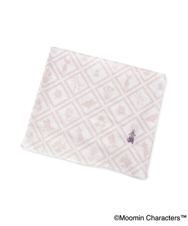 ◆【UV】MOOMIN ネックカバー UV 菱形ミイ刺繍