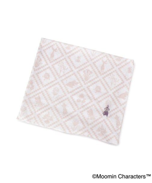 ◆【UV】MOOMIN ネックカバー UV 菱形ミイ刺繍