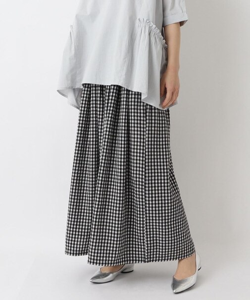 サッカータック ワイドパンツ