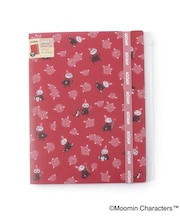 ◆MOOMIN バンド付きクリアファイル5P+ファスナーポケット 25SS