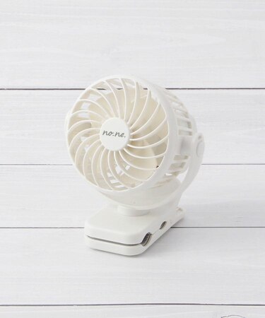 【クリップ/卓上/首掛け】ノネ クリップファン