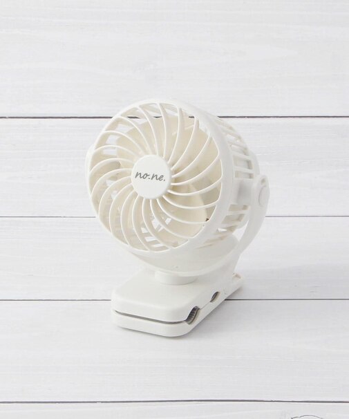 【クリップ/卓上/首掛け】ノネ クリップファン