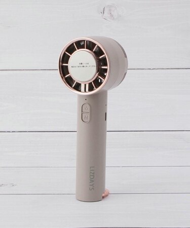 【ハンディ/冷却】LIZDAYS 冷却プレート付ハンディファン