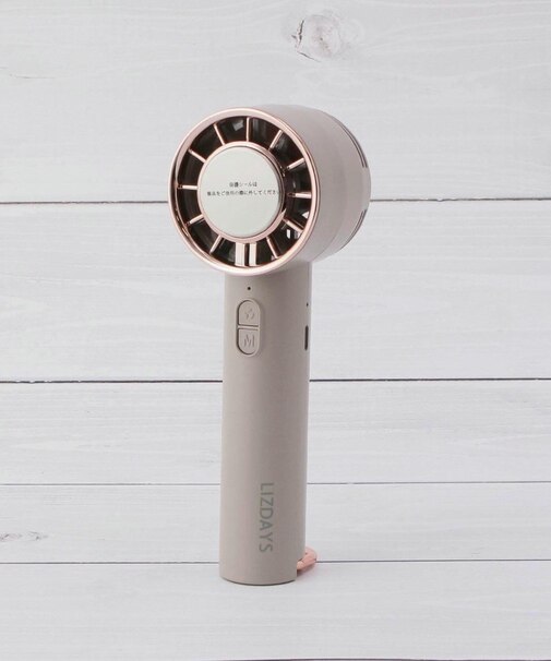 【ハンディ/冷却】LIZDAYS 冷却プレート付ハンディファン
