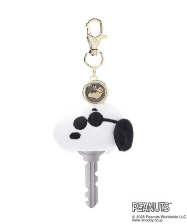 SNOOPY リール付きキーカバー ジョー・クール