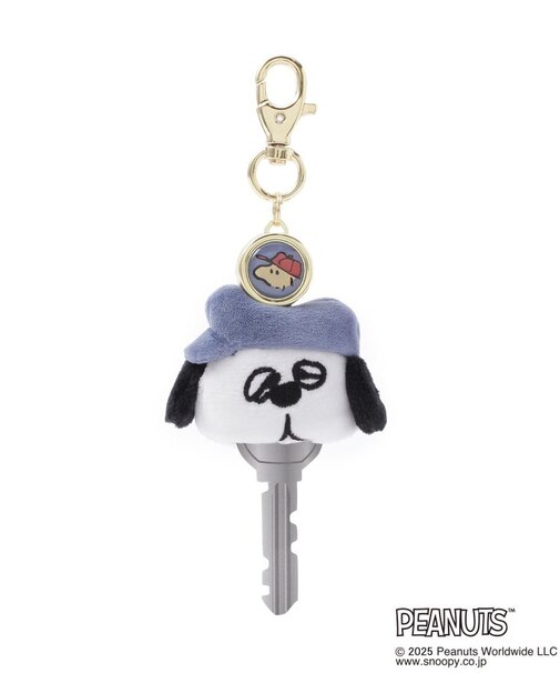 SNOOPY リール付きキーカバー オラフ