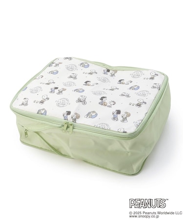 SNOOPY ワイド圧縮ポーチ L