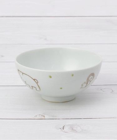 ◆どうぶつたち 飯碗