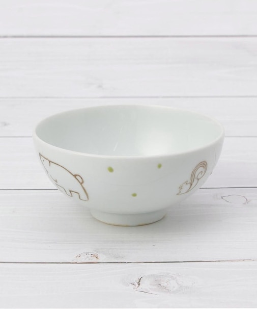 ◆どうぶつたち 飯碗