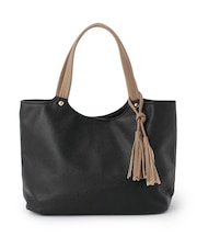 SE 合皮タッセルミニトート