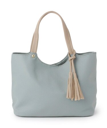 SE 合皮タッセルミニトート