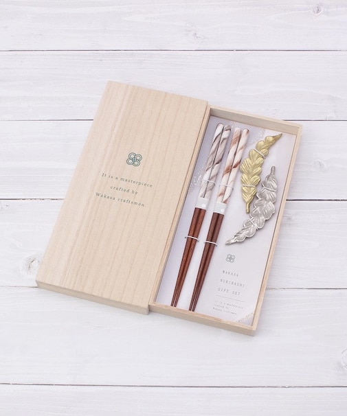 アルミプランツ 箸置き揃え ルッコラ