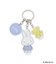 ◆Dick Bruna miffy 3連アクリルキーホルダー ブルードレス