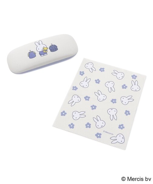 Dick Bruna miffy メガネケース ブルードレス