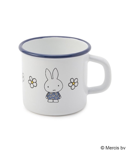 【数量限定】Dick Bruna miffy マグ 7cm ブルーフラワー