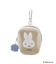 Dick Bruna miffy ミニポーチ ブルードレス