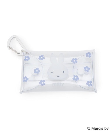 ◆Dick Bruna miffy クリアマルチケースS ブルードレス