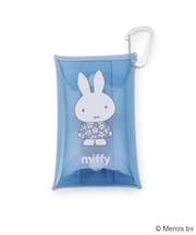 ◆Dick Bruna miffy クリアマルチケースS ブルードレス