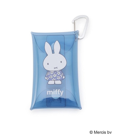 ◆Dick Bruna miffy クリアマルチケースS ブルードレス