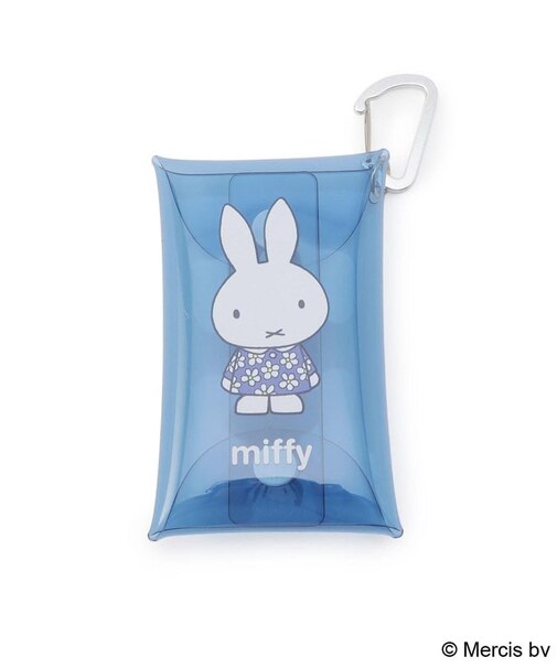 ◆Dick Bruna miffy クリアマルチケースS ブルードレス