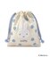 Dick Bruna miffy 巾着 ブルードレス