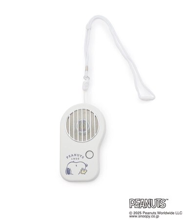 【ハンディ/首掛け】SNOOPY 首掛けハンディファン