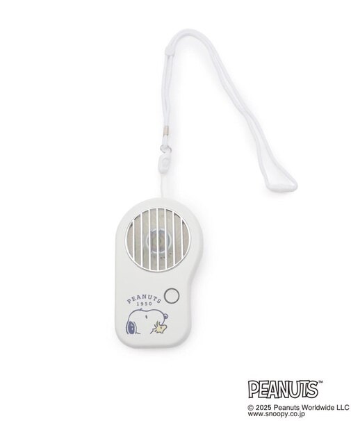 【ハンディ/首掛け】SNOOPY 首掛けハンディファン