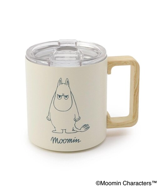 MOOMIN ステンレスマグ ウッドハンドル 350ml