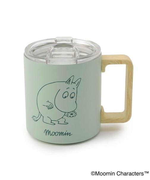MOOMIN ステンレスマグ ウッドハンドル 350ml