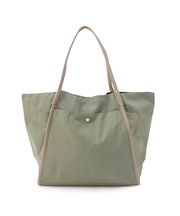 JOUET ジョエット 合皮パイピングナイロントート