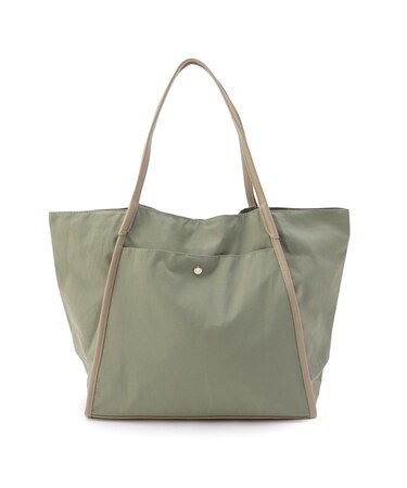 JOUET ジョエット 合皮パイピングナイロントート