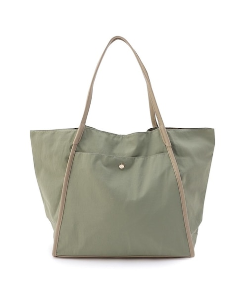 JOUET ジョエット 合皮パイピングナイロントート