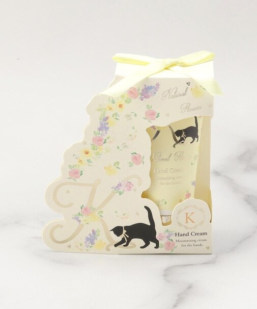 ◆猫とイニシャル ハンドクリーム