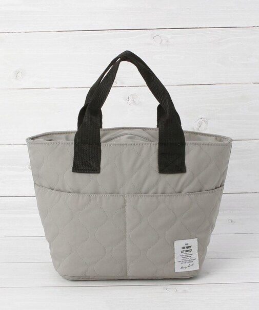 ヘンリースタジオ キルトランチトート