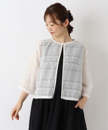 ◆総刺繍ボレロ