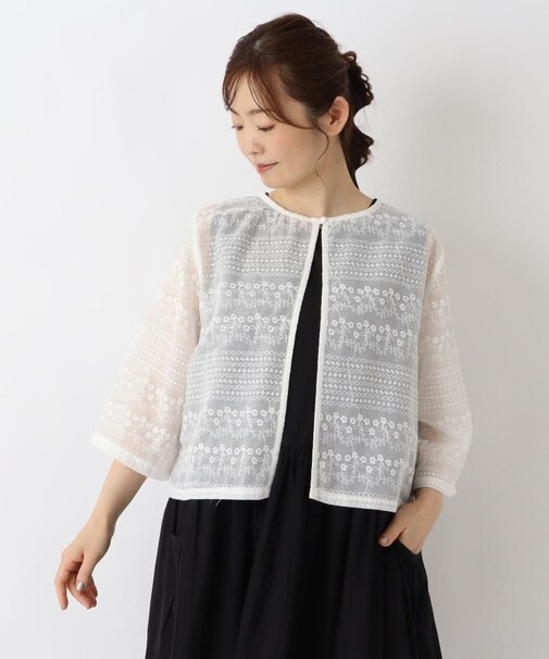 ◆総刺繍ボレロ
