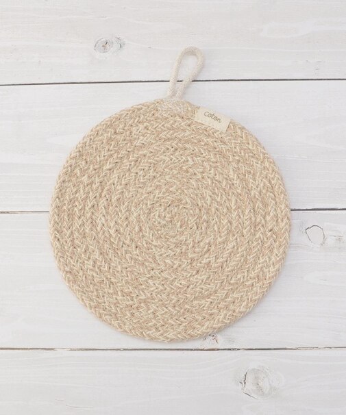 ◆coton ラウンドトリベット